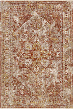Strathbogie Traditional Red Area Rug - Ornate Home