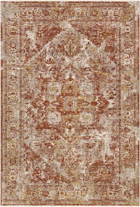 Strathbogie Traditional Red Area Rug - Ornate Home