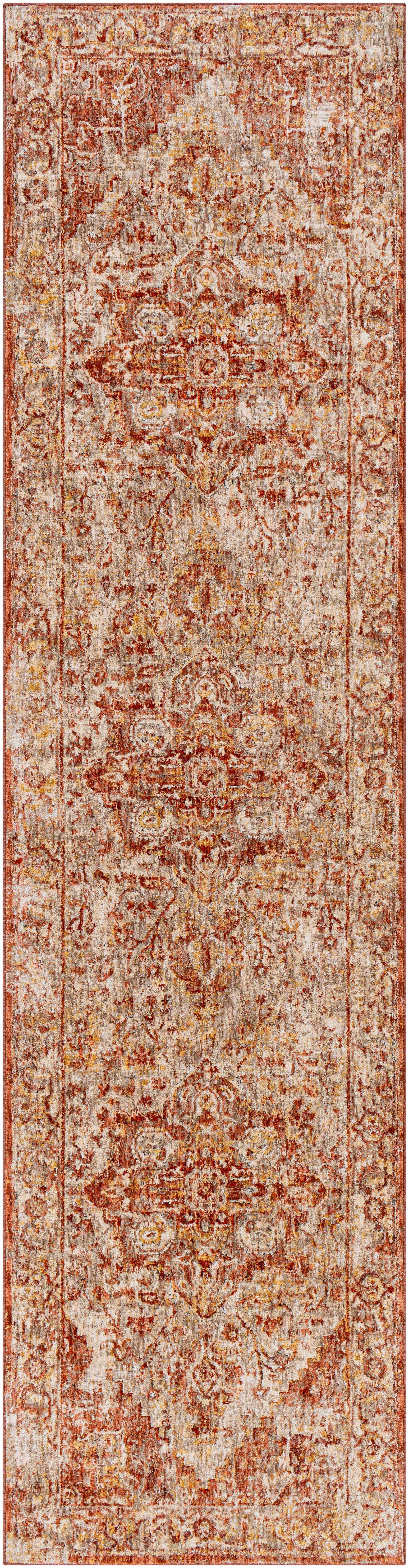 Strathbogie Traditional Red Area Rug - Ornate Home