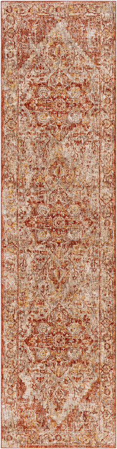 Strathbogie Traditional Red Area Rug - Ornate Home