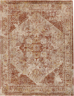 Strathbogie Traditional Red Area Rug - Ornate Home