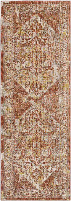 Strathbogie Traditional Red Area Rug - Ornate Home