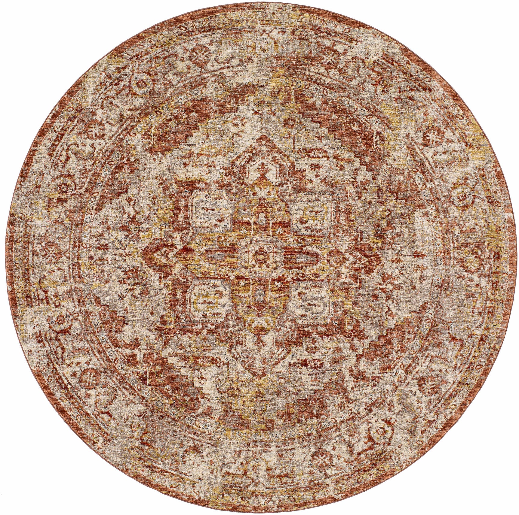 Strathbogie Traditional Red Area Rug - Ornate Home