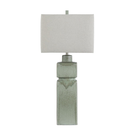 Stratton Green/Grey Table Lamp - Ornate Home