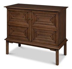 Stratton Tan Cabinet - Ornate Home