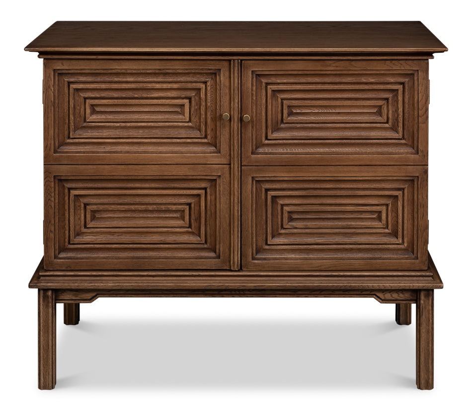 Stratton Tan Cabinet - Ornate Home