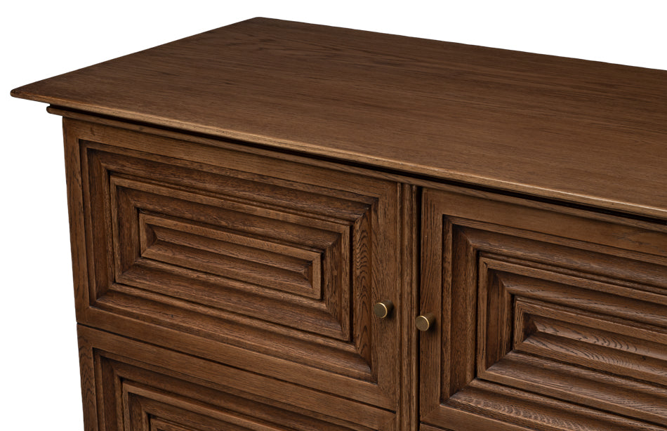 Stratton Tan Cabinet - Ornate Home