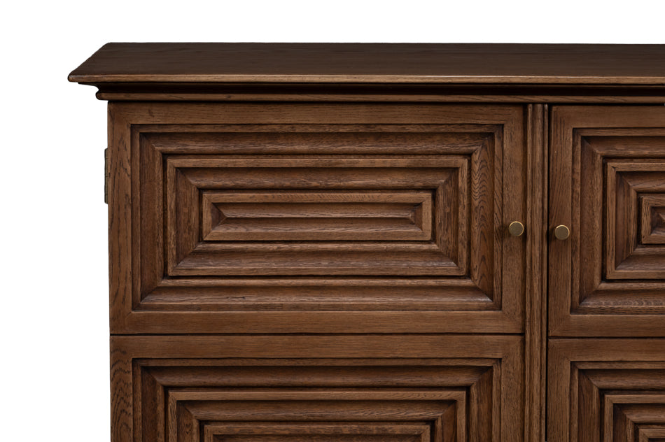 Stratton Tan Cabinet - Ornate Home