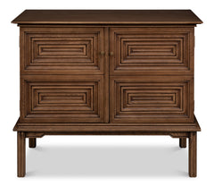 Stratton Tan Cabinet - Ornate Home