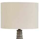 Stratum Gray Rustic Outdoor Table Lamp - Ornate Home