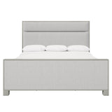 Stratum Mist/Grey California King Panel Bed - Ornate Home
