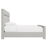 Stratum Mist/Grey California King Panel Bed - Ornate Home