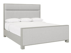 Stratum Mist/Grey Panel King Bed - Ornate Home