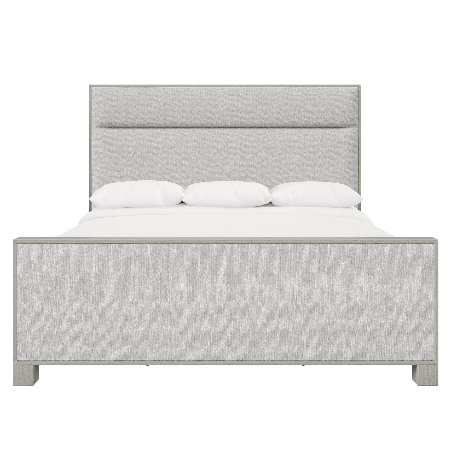 Stratum Mist/Grey Panel King Bed - Ornate Home
