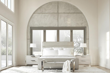Stratum Mist/Grey Panel King Bed - Ornate Home