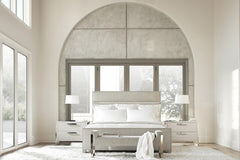 Stratum Mist King Panel Bed - Ornate Home