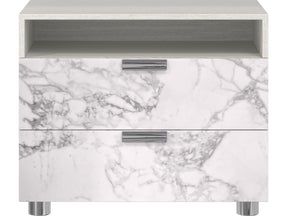 Stratum Mist Nightstand - Ornate Home