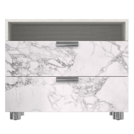 Stratum Mist Nightstand - Ornate Home