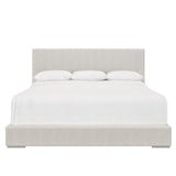 Stratum Mist Queen Panel Bed - Ornate Home
