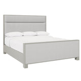 Stratum Mist Queen Panel Bed - Ornate Home