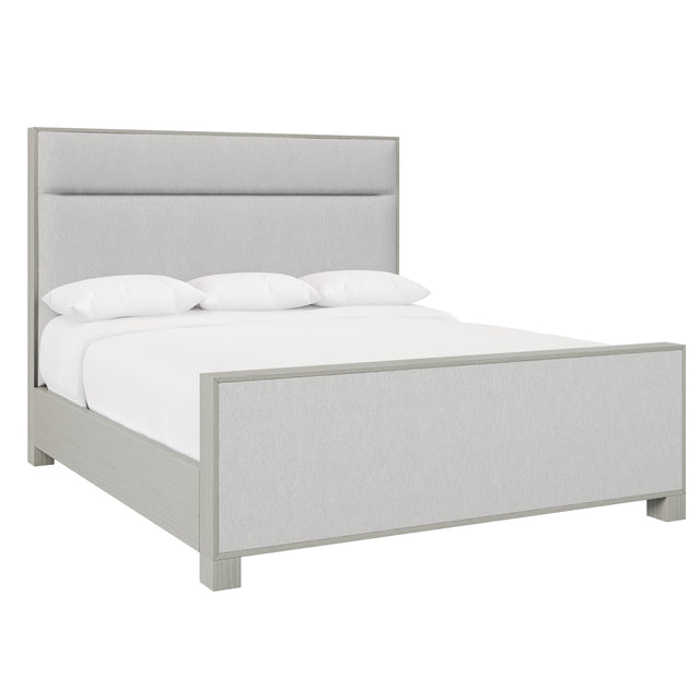 Stratum Mist Queen Panel Bed - Ornate Home