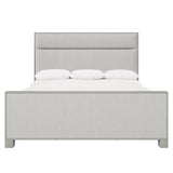 Stratum Mist Queen Panel Bed - Ornate Home