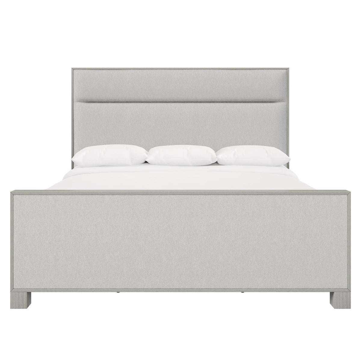 Stratum Mist Queen Panel Bed - Ornate Home
