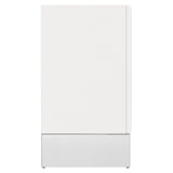 Stratum Polished Nickel/Fossil Entertainment Credenza - Ornate Home