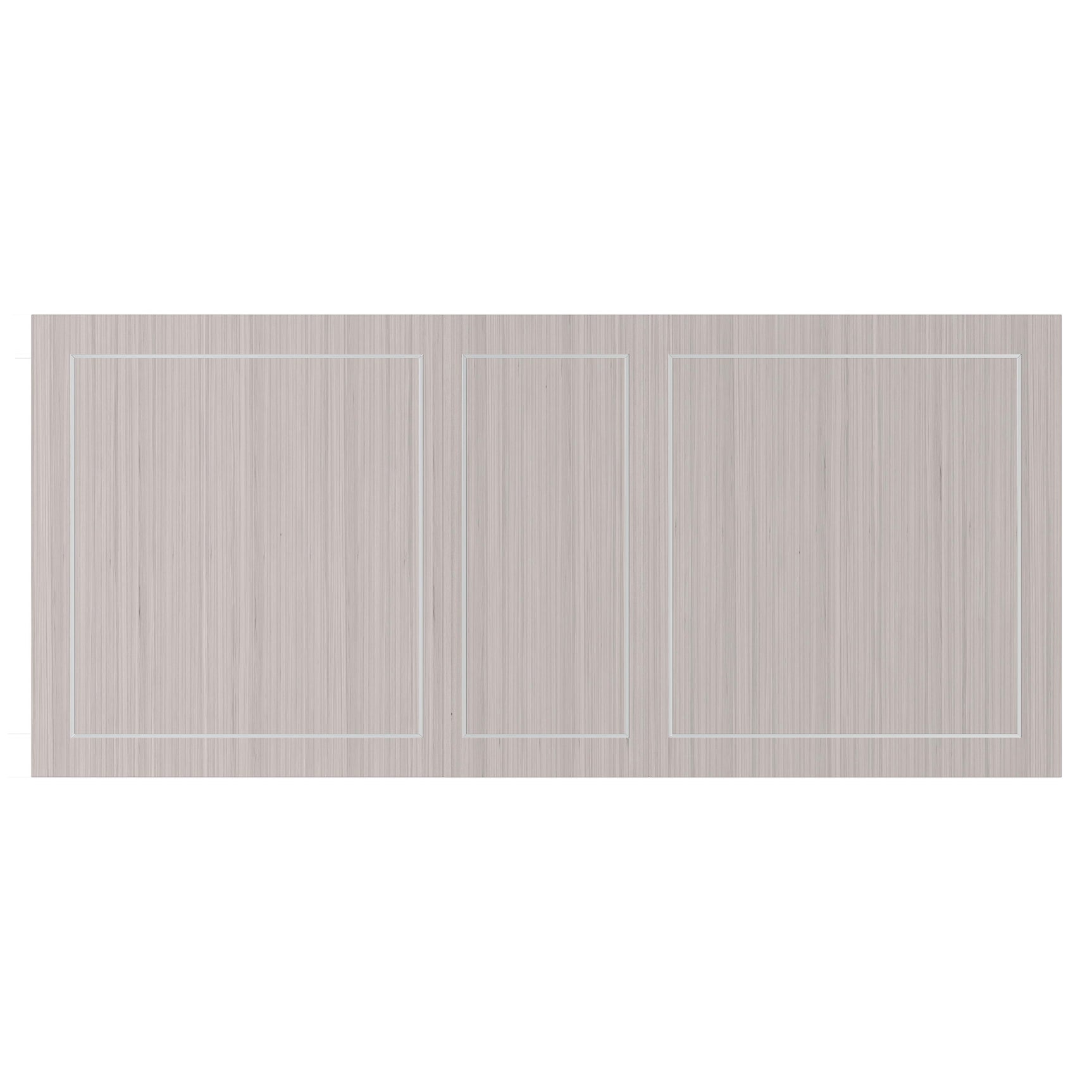 Stratum Polished Nickel/Fossil/Mist Dining Table - Ornate Home