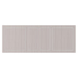 Stratum Polished Nickel/Fossil/Mist Dining Table - Ornate Home