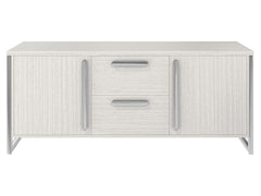 Stratum Polished Nickel/Mist Buffet - Ornate Home