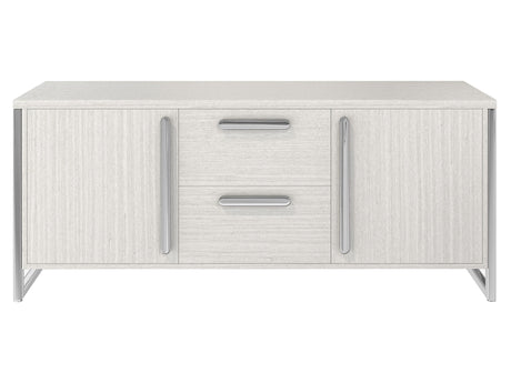 Stratum Polished Nickel/Mist Buffet - Ornate Home