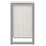 Stratum Polished Nickel/Mist Buffet - Ornate Home