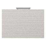 Stratum Polished Nickel/Mist Nightstand - Ornate Home