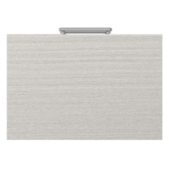Stratum Polished Nickel/Mist Nightstand - Ornate Home