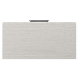 Stratum Polished Nickel/Mist Nightstand - Ornate Home