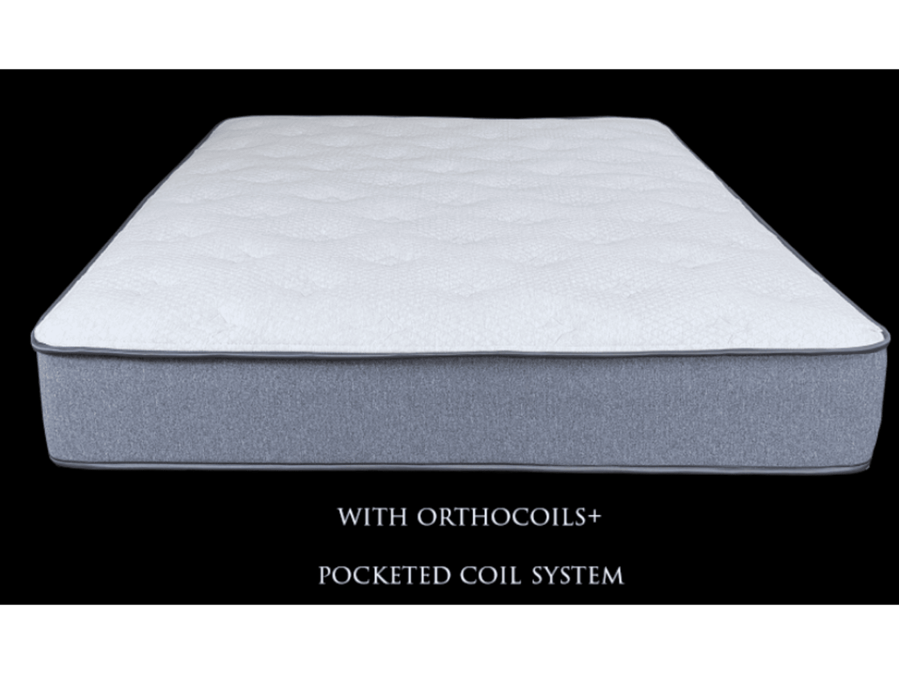 Stratus 11" Medium Firm Foam Encased Pocket Coil Full Mattress - Ornate Home