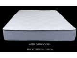 Stratus 11" Medium Firm Foam Encased Pocket Coil Full Mattress - Ornate Home