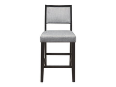Stratus Black Counter Height Chair (Set of 2) - Ornate Home