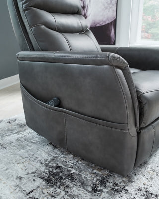 Strawbill Shadow Power Lift Recliner (Online Special Price) - Ornate Home