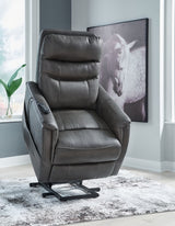 Strawbill Shadow Power Lift Recliner - Ornate Home