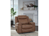 Streamlight Caramel-Manual Recliner - Ornate Home