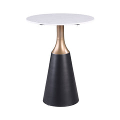 Streatham Black/White/Gold 3 Pc. Counter Ht. Table Set - Ornate Home