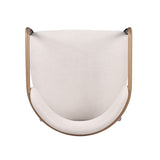 Streatham Black/White/Gold Counter Ht. Chair (Set of 2) - Ornate Home