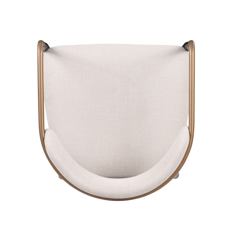 Streatham Black/White/Gold Counter Ht. Chair (Set of 2) - Ornate Home