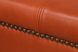 Streetman Hermes Brown Cocktail Ottoman - Ornate Home