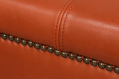 Streetman Hermes Brown Cocktail Ottoman - Ornate Home