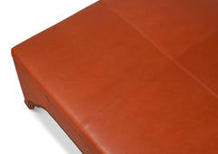 Streetman Hermes Brown Cocktail Ottoman - Ornate Home