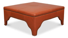 Streetman Hermes Brown Cocktail Ottoman - Ornate Home