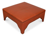 Streetman Hermes Brown Cocktail Ottoman - Ornate Home